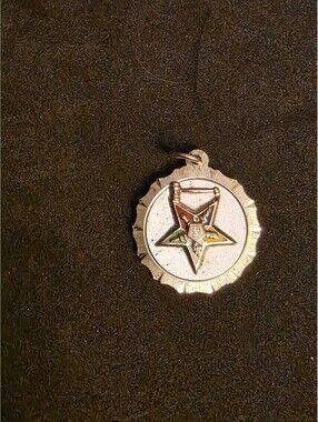 Vintage 1970s Order of the Eastern Star Worthy Matron Medal